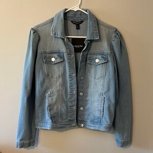 Baccini Women's Soft Blue Jean Jacket